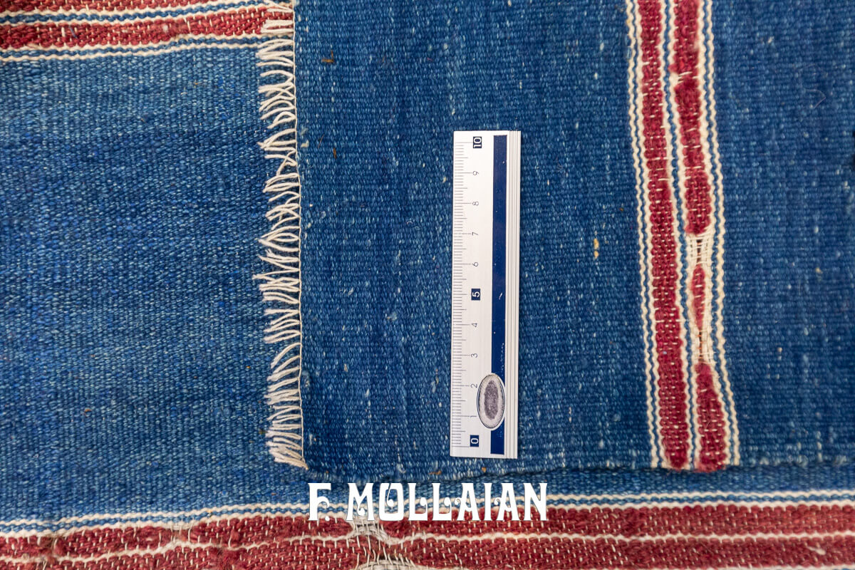 Kilim Rug Soft Blue n°:324554